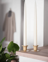 Off White Danish Taper Candle | 12 Pack: 10" Taper