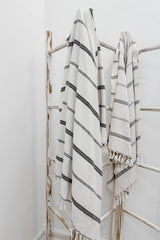 Olive Stitched Throw Blanket