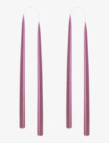Light Heather Danish Taper Candle | 12 Pack: 12" Taper