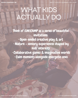 SUMMER (UN)CAMP with KIDCO - More Info