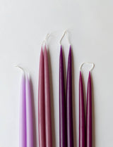 Dark Heather Danish Taper Candle | 12 Pack: 10" Taper