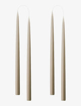 Flax Danish Taper Candle | 12 Pack: 14" Taper