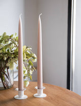 Flax Danish Taper Candle | 12 Pack: 14" Taper