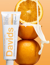 Davids kids + adults nano-hydroxyapatite premium toothpaste / orange vanilla