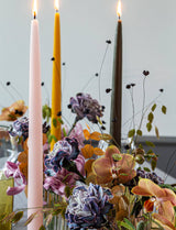 Powder Pink Danish Taper Candle | 12 Pack: 12" Taper