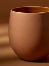Stoneware Coffee & Tea Cup | Epa 15 oz: Matte Green/Shiny Green