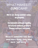 SUMMER (UN)CAMP with KIDCO
